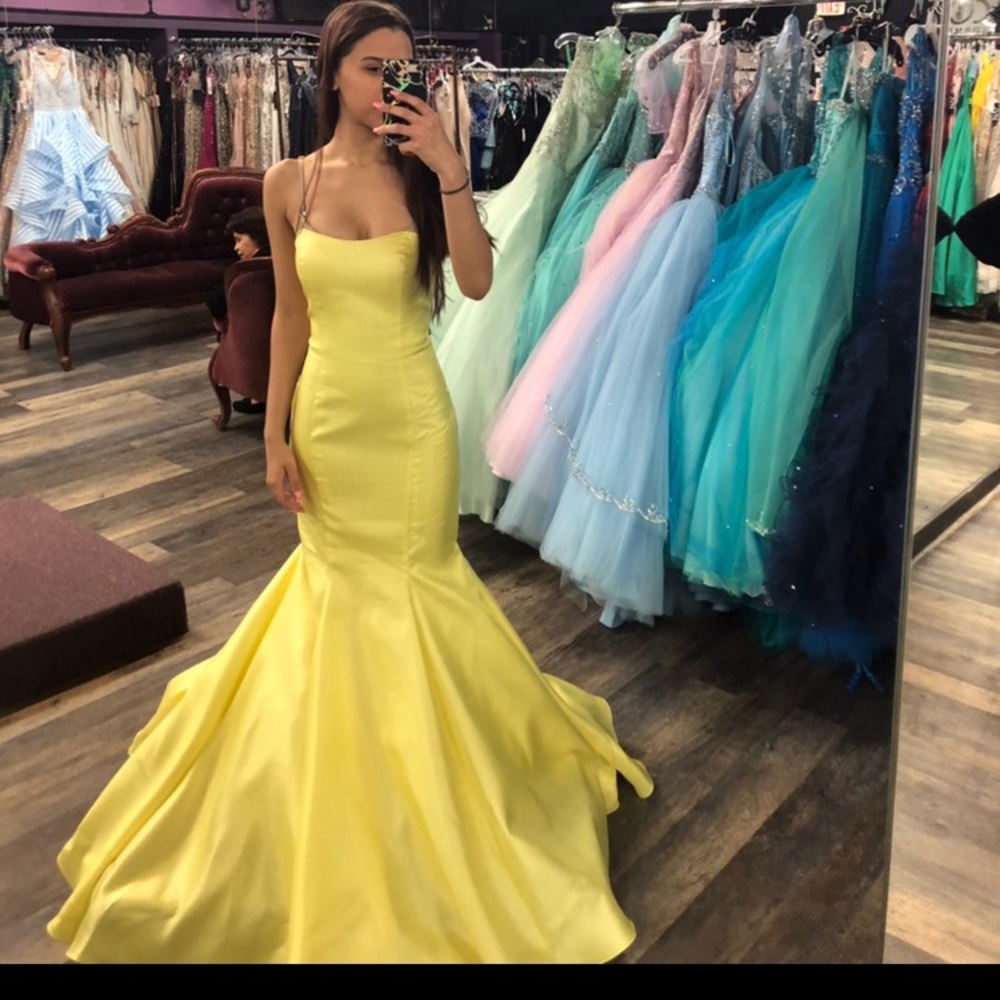Yellow Prom Dress